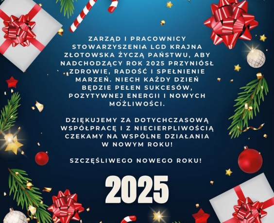 Powitajmy Nowy Rok 2025 z nadzieją i optymizmem! 